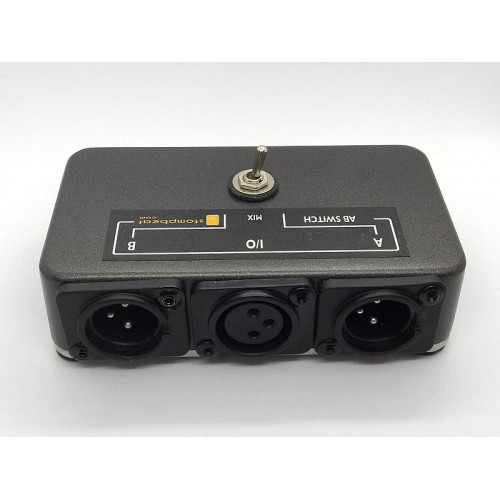 XLR AB Switch with both ON feature Popless